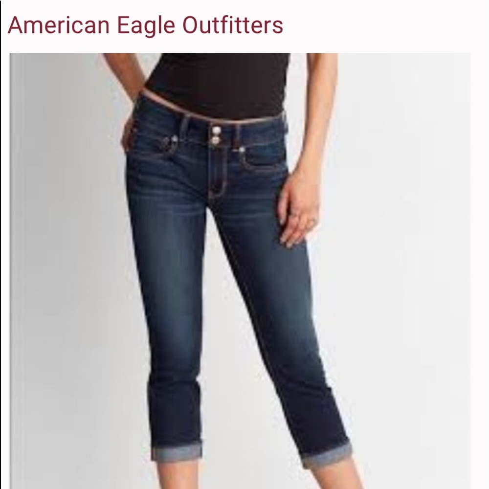 America Eagle Outfitters Women’s Artist Cropped Jeans